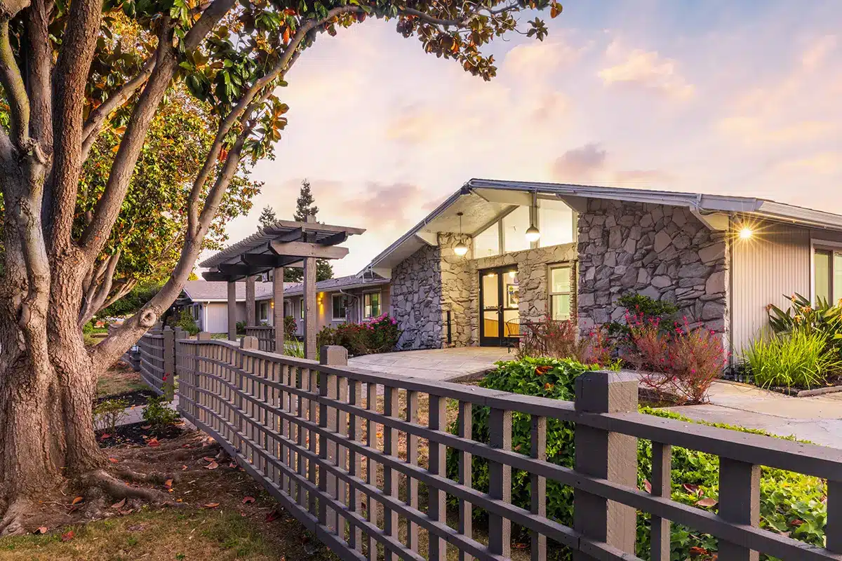 The exterior of Sunnyvale Post Acute