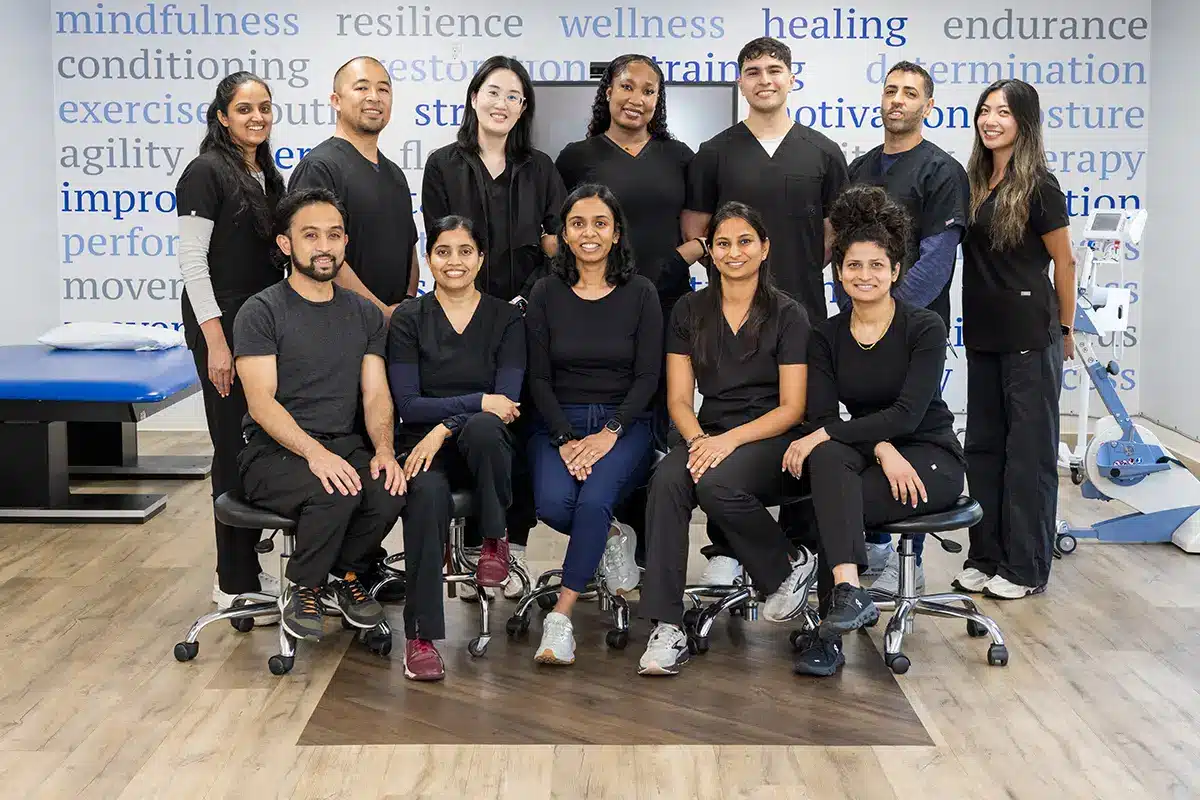 A group of physical therapists at Sunnyvale Post Acute